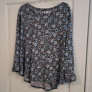 Elle Floral Print Women's Top